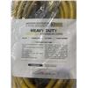 Image 3 : AS NEW 25FT YELLOW 3 WIRE INDOOR OUTDOOR LIGHTED EXTENSION CORD, 12AWG