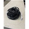 Image 1 : AS NEW 50FT BLACK 3 WIRE INDOOR OUTDOOR LIHTED EXTENSION CORD, 12 AWG