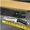 Image 2 : NEW MULTI-FUNCTIONAL STAINLESS STEEL OUTDOOR KNIFE WITH SHEATH