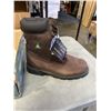 Image 3 : NEW PAIR OF DAFFO MODE STEEL TOE BOOTS SIZE 11, BROWN