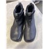 Image 3 : AS NEW DR. MARTENS AIR CUSHIONED SOLE SIZE 9 BLACK LEATHER BOOTS