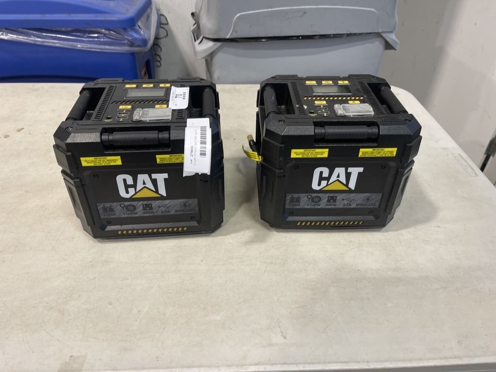 Cat Power Box Rack 2 CAT POWER BATTERY BOX'S
