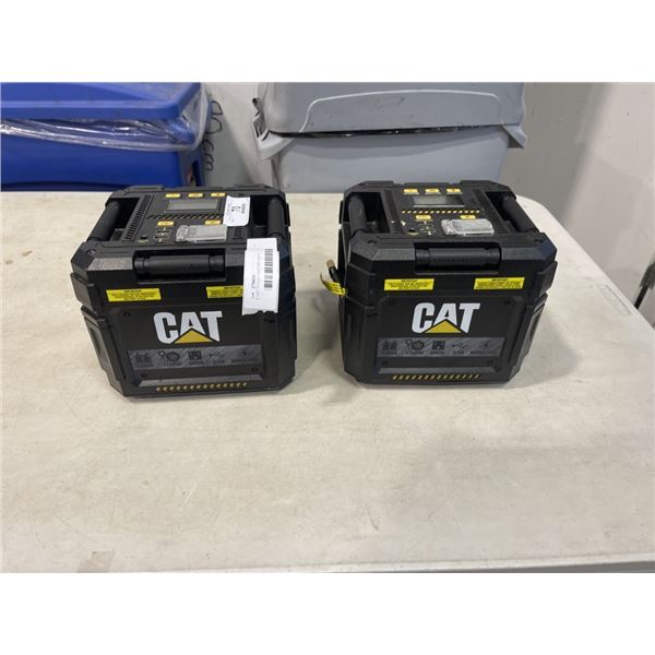 2 CAT POWER BATTERY BOX'S