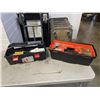 Image 2 : 2 PLASTIC TOOLBOXES WITH ASSORTED TOOL CONTENTS