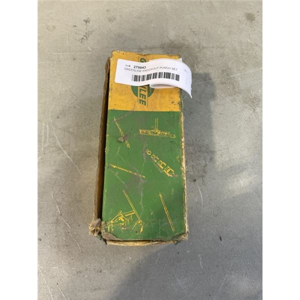 GREENLINE KNOCKOUT PUNCH SET