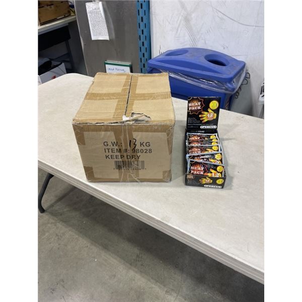 CASE OF NEW HEAT PACKS