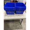 Image 1 : 6 NEW RECYCLING BINS
