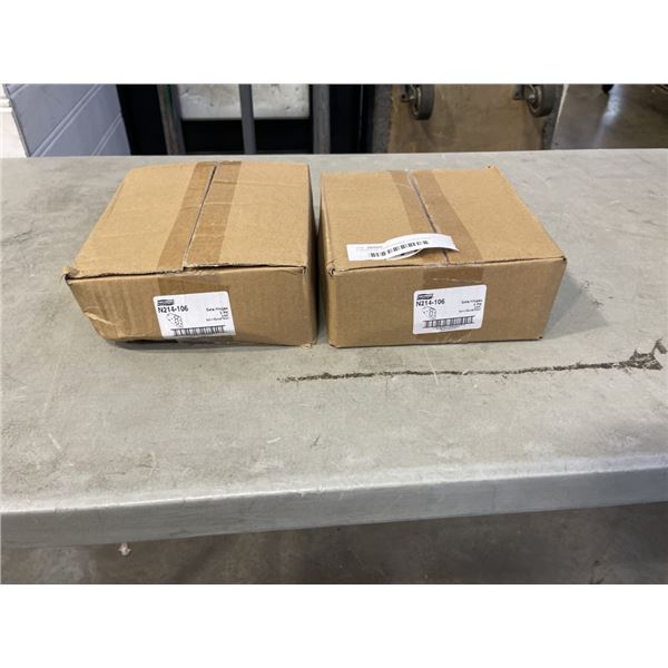 2 BOXES OF GATE HINGES - 5 PER PACK
