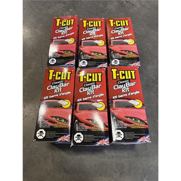 6 NEW TCUT CLASSIC CLAYBAR KITS
