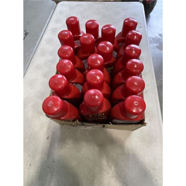 TRAY OF TCUT COLOUR FAST 3 IN 1 CLEANER AND RESTORER