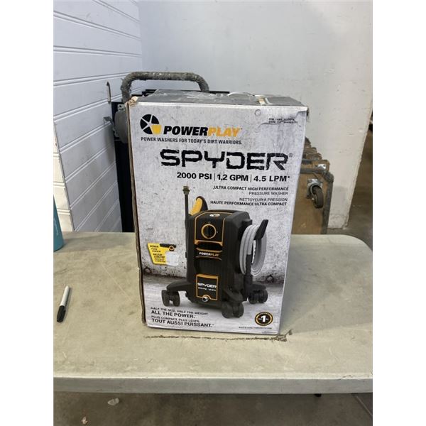 SPYDER POWERPLAY 2000PSI PRESSURE WASHER