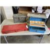 Image 1 : 4 METAL TOOL BOXES