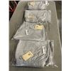 Image 1 : 4 NEW PAIRS OF CLOUDPEAK HETAHER GREY SHORTS, SIZE LARGE