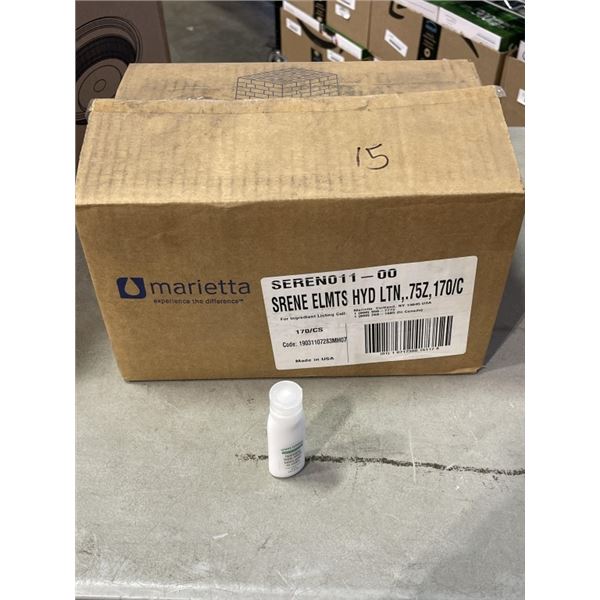 CASE OF 170 TRAVEL SIZE HYDRATING BODY LOTION