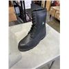 Image 2 : NEW PAIR OF DAFFO MODE STEEL TOE BOOTS SIZE 11, BLACK