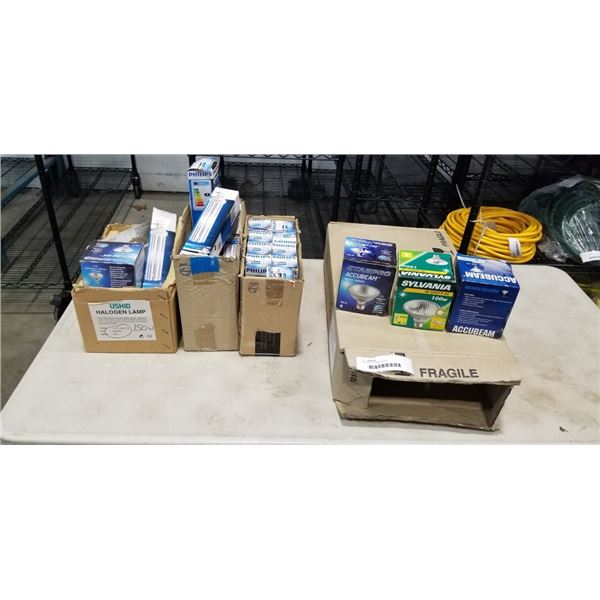 3 BOXES OF NEW LIGHTS