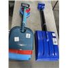 Image 2 : 2 PLASTIC SNOW SHOVELS AND 4 KIDS SNOW SHOVELS