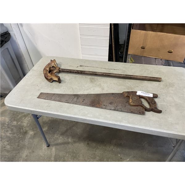 1/2" PIPE BENDER AND HAND SAW