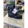 Image 3 : NEW PAIR OF DAFFO MODE STEEL TOE BOOTS SIZE 11, BLACK