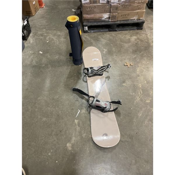 RIPZONE SNOWBOARD AND YOGA MATT