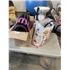Image 1 : BIKE HELMETS AND ASSORTED HOUSEHOLD AND KITCHEN ITEMS