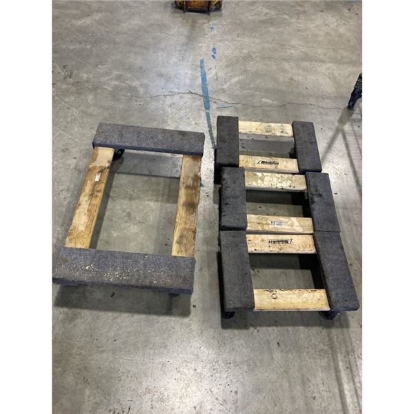 4 FURNTIURE DOLLYS
