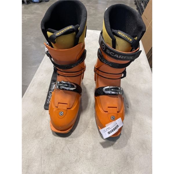 SCARPA TOURING SKI BOOTS, 311MM