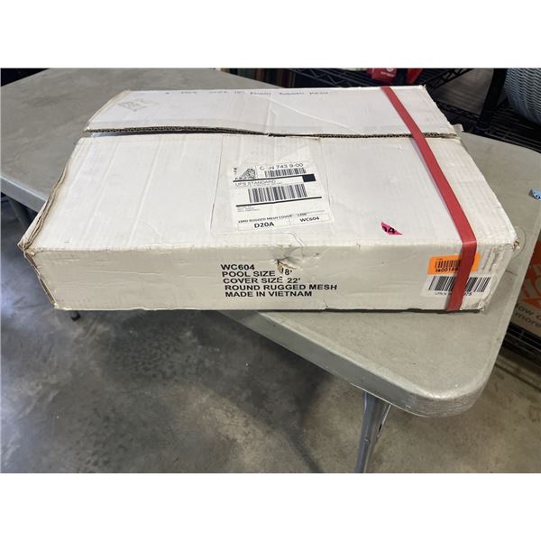 NEW 18FT ROUND POOL NET