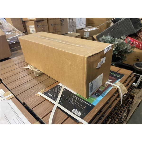 NEW CASE OF 6 ORANGE COMMERCIAL BROOM HEADS