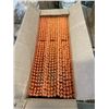 Image 2 : NEW CASE OF 6 ORANGE COMMERCIAL BROOM HEADS