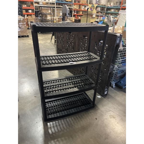 56 INCH PLASTIC STORAGE SHELF