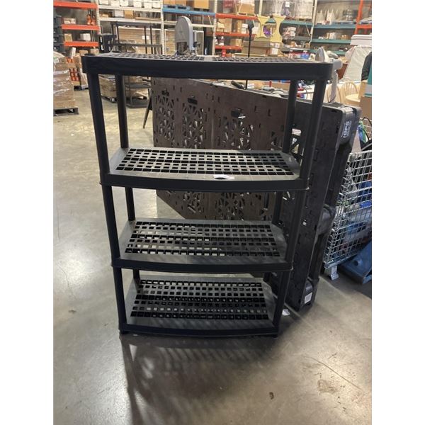 56 INCH PLASTIC STORAGE SHELF