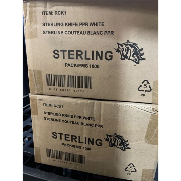 ASSORTED NEW DISPOSABLE KNIVES