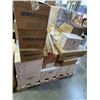 Image 1 : PALLET OF NEW FOOD TRAYS, CONTAINERS, AND JANITORIAL SUPPLY