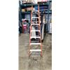 Image 1 : ALUMINUM 8FT A-FRAME LADDER
