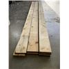 Image 1 : 8  1"x4" BY 10FT SPRUCE BOARDS - 1 IS 6" WIDE