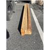 Image 1 : 6 NEW CEDAR POSTS 4X4 X 10FT