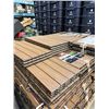 Image 5 : 120 SQFT NEW ELEGEANCE PREMIUM TEAK LOOK DECK TILES, EACH TILE IS 12 X 24 INCH, 5 PER PACK, 12 PACKS
