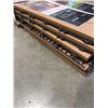 Image 4 : 116 SQFT NEW ELEGEANCE PREMIUM TEAK LOOK DECK TILES, EACH TILE IS 12 X 24 INCH, 5 PER PACK, 11 PACKS
