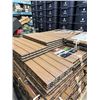 Image 5 : 116 SQFT NEW ELEGEANCE PREMIUM TEAK LOOK DECK TILES, EACH TILE IS 12 X 24 INCH, 5 PER PACK, 11 PACKS