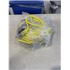 Image 1 : AS NEW 200FT YELLOW 3 WIRE INDOOR OUTDOOR LIGHTED EXTENSION CORD, 14AWG