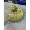 Image 2 : AS NEW 200FT YELLOW 3 WIRE INDOOR OUTDOOR LIGHTED EXTENSION CORD, 14AWG