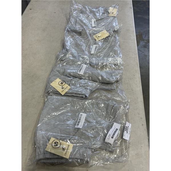 4 NEW PAIRS OF CLOUDPEAK HETAHER GREY SHORTS, SIZE SMALL