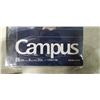 Image 4 : 5 NEW PACKS OF CAMPUS NOTEBOOKS, 3 PACKS OF 3DARK BLUE AND 2 PACKS OF 5 BLACK, SIZE B5