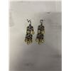 Image 1 : PAIR OF ANTIQUE GERMAN SILVER SCREW ON EARRINGS, MARKED 830, HALLMARK