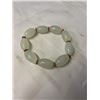 Image 1 : HEAVY LARGE SEMI PRECIOUS STONE BEADS BRACELET OR ANKLET