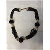 Image 1 : MULTI STRAND RARE WOOD AND BONE BEADS NECKLACE