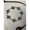 Image 3 : VENITIAN MURANO GLASS PENDANTS, NECKLACE, RING AND BRACELET