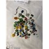 Image 1 : LOT OF MISC OLD BEADS AND 2 PENDANTS