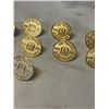 Image 2 : 9 GOLD PINS 100 YEARS OF EXCELLENCE 1906-2006 SURREY SCHOOL DISTRICT, AS NEW NEVER USED